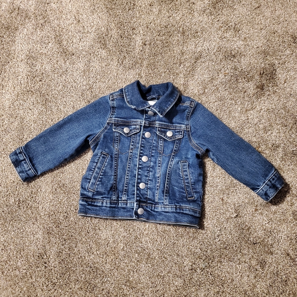 Old Navy Denim Jean Jacket Toddler 18-24 Months